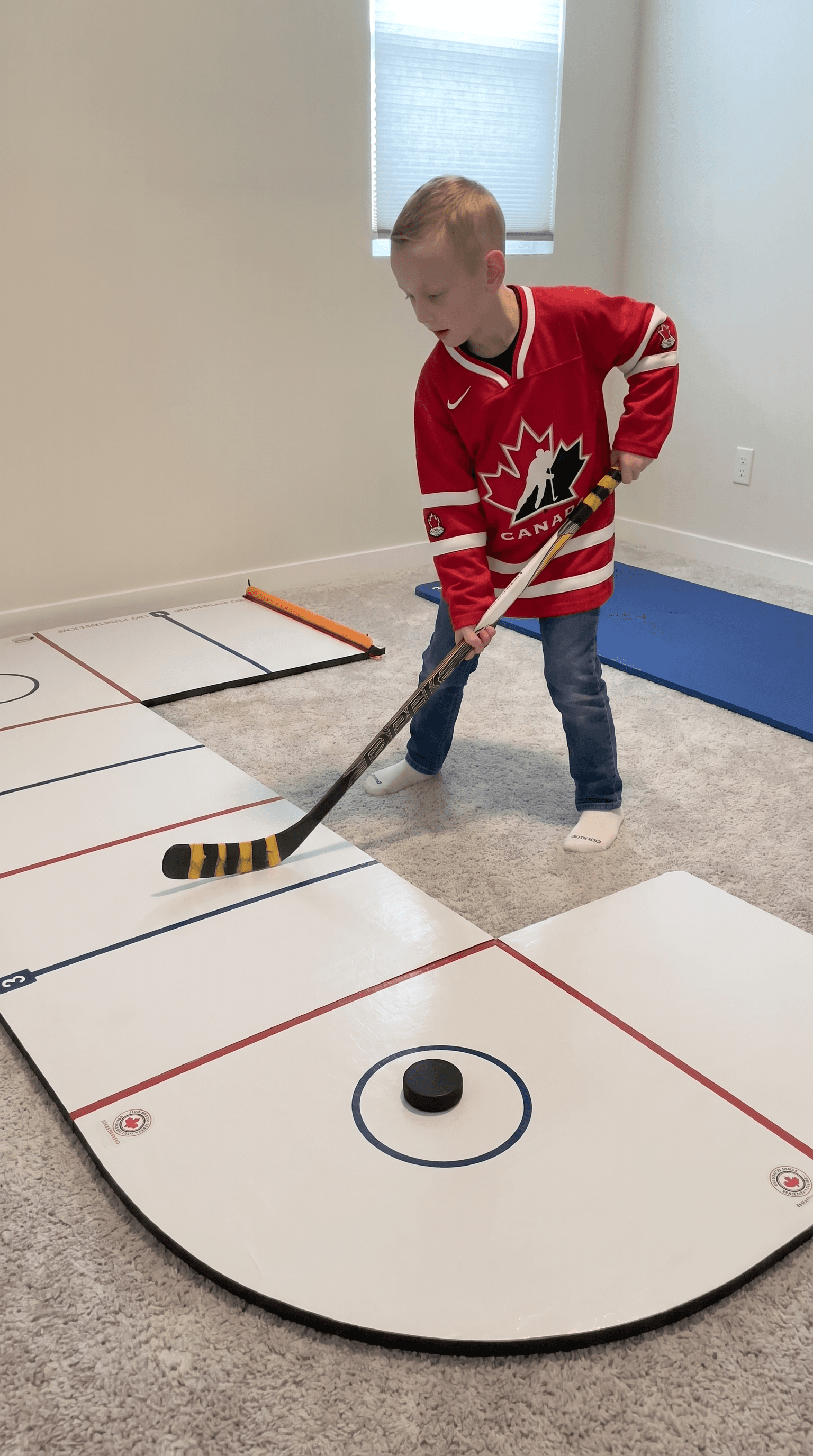 Stick-handling after coaching